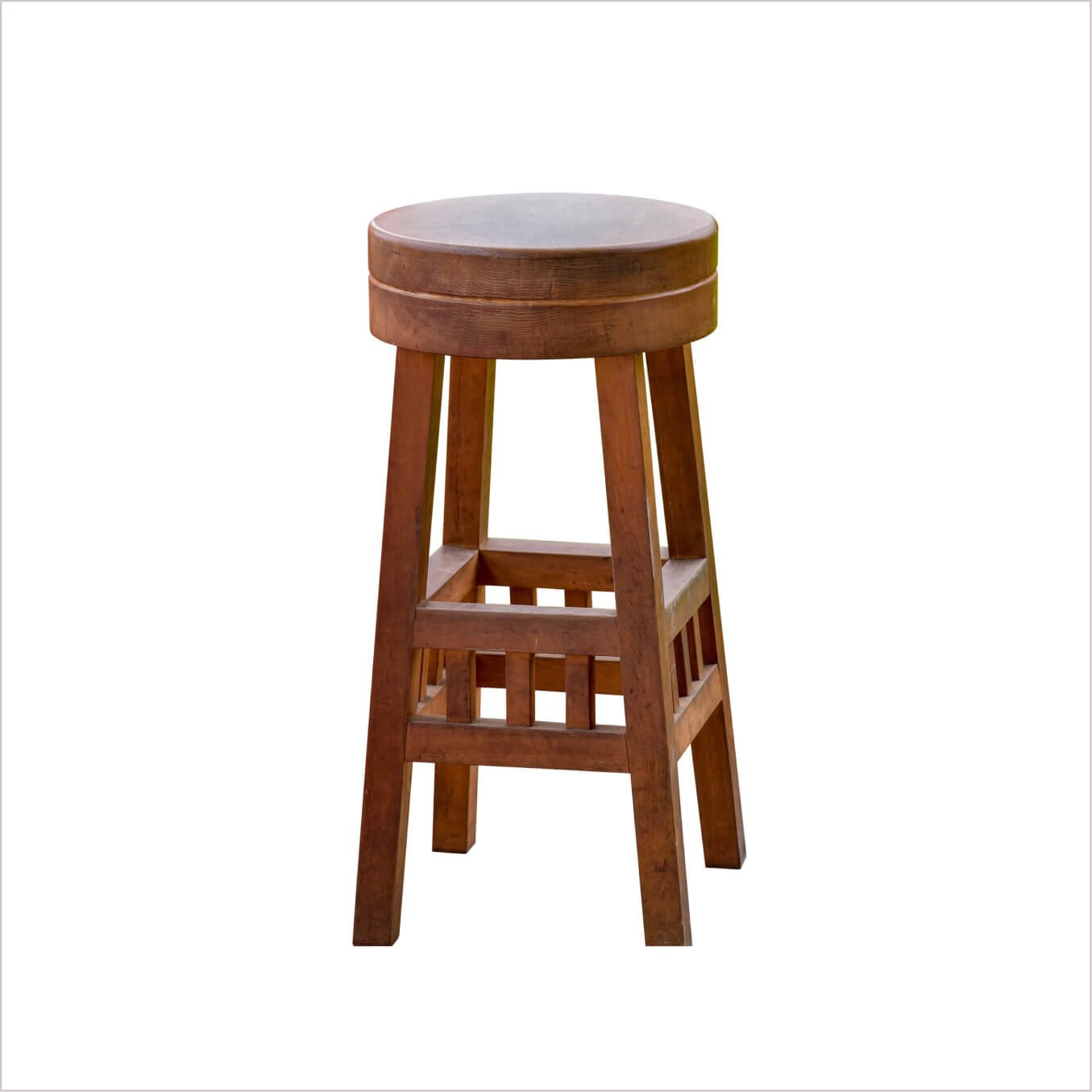 Rustic Oak Seat